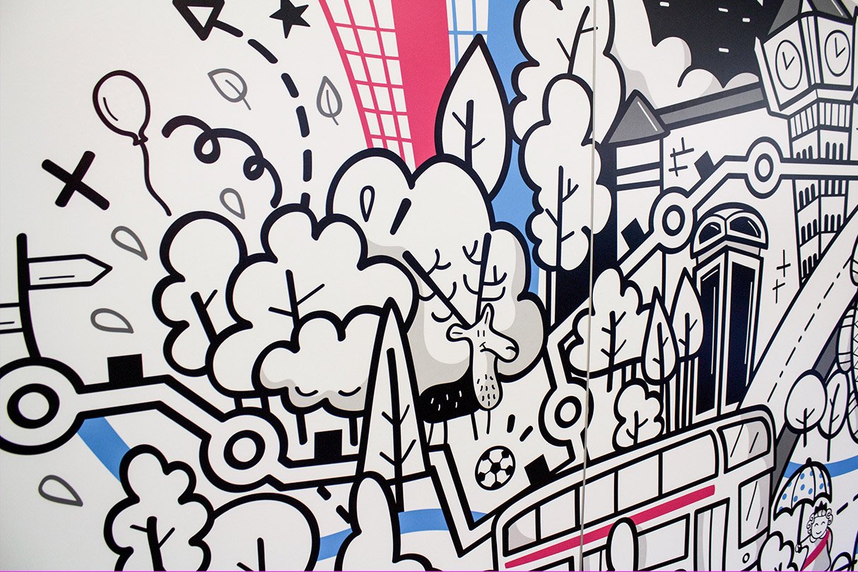 Mural details