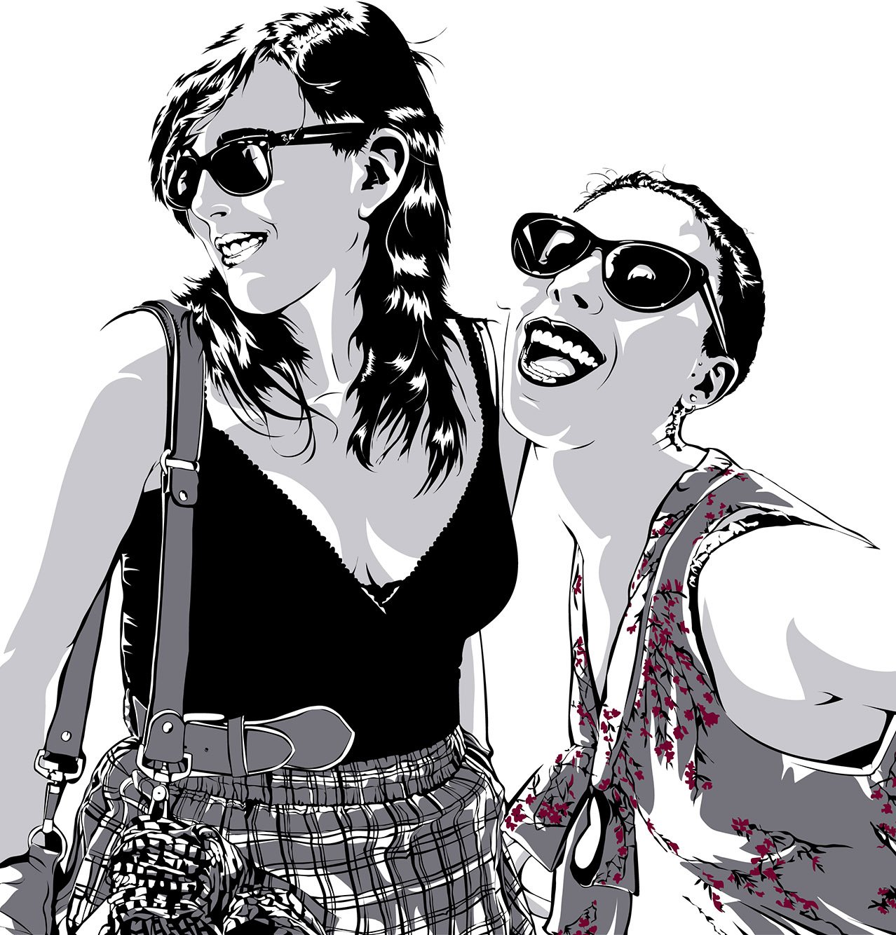 Illustration Charlotte & Sonia