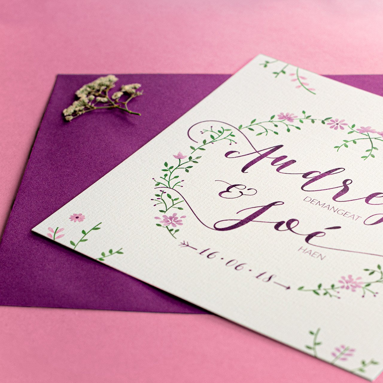 Wedding stationery